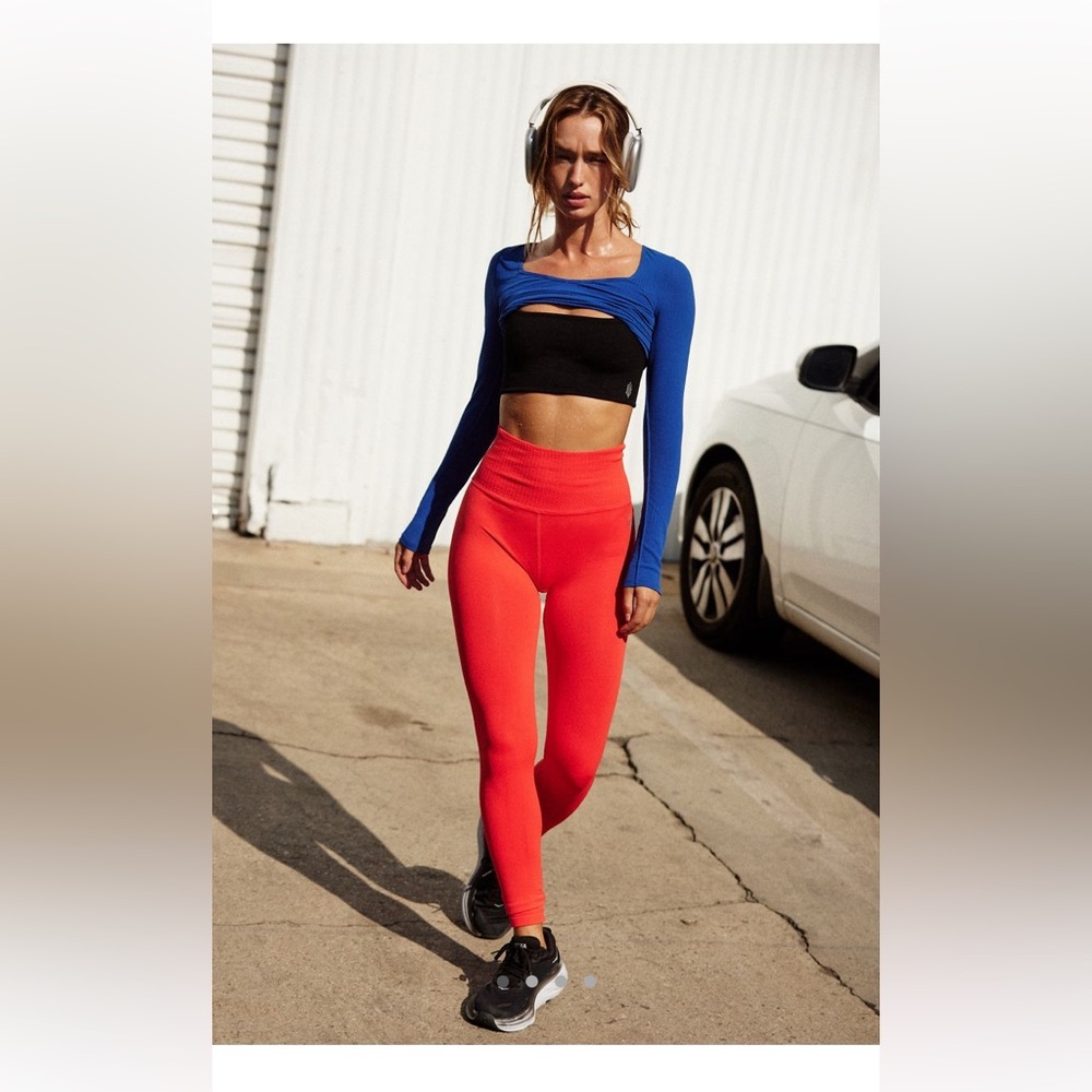 NWOT Free People Good Karma leggings